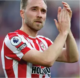  ?? GETTY IMAGES ?? Miracle man: Eriksen has shone again at Brentford