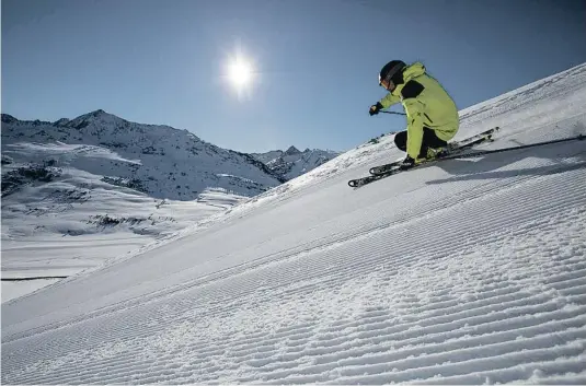  ?? FOTO: JAVIER ALONSO ?? Baqueira Beret és l’estació d’esquí alpí més al nord del Pirineu.