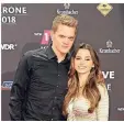  ?? FOTO: IMAGO ?? Matthias und Christina Raphaella Ginter bei der 1LiveKrone.