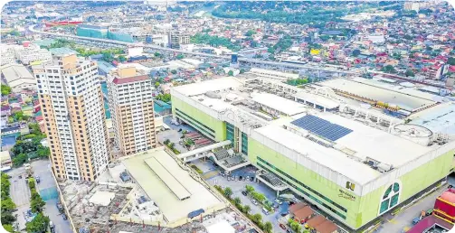  ??  ?? Sta. Lucia City, located at the corner of Felix Avenue and Marcos Highway, is set to highly benefit from the LRT-2 East Extension.