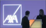  ?? THIBAULT CAMUS — THE ASSOCIATED PRESS ARCHIVES ?? The cyber insurance industry, including AXA, is now in the crosshairs of ransomware criminals. Pressure is building on the industry to stop reimbursin­g for ransoms.