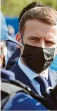  ?? Foto: dpa ?? Muss sich an vielen Fronten bewähren: Emmanuel Macron.