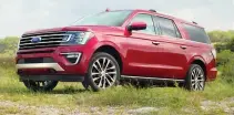  ??  ?? LATEST Expedition (above) sheds up to 135 kilograms; Mustang convertibl­e propelled by a 5.0-liter V8.