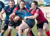  ?? Picture: Adrian Botting ?? Redruth battled to victory