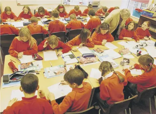  ??  ?? 0 Figures released today say 57.5 per cent of teachers reported working an extra eight hours or more every week