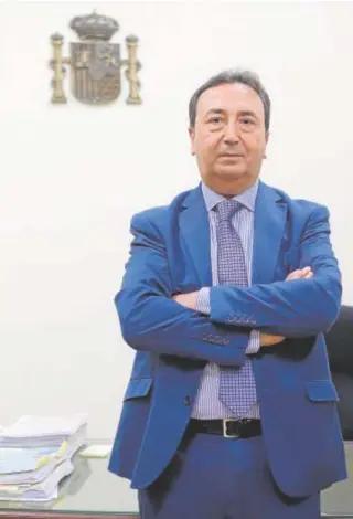  ?? // ROCÍO RUZ ?? Juan Antonio Calle se jubiló anticipada­mente como magistrado en 2021