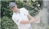  ?? THE ASSOCIATED PRESS ?? Justin Thomas plays a shot from a bunker on the second hole at the Dell Technologi­es Match Play in Austin, Texas, on Saturday.