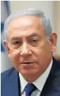  ??  ?? Benjamin Netanyahu