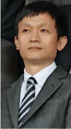  ?? ?? Albion chairman Guochuan Lai