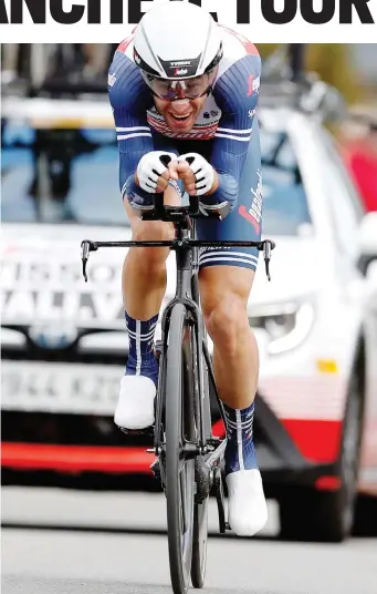  ?? ANSA ?? Vincenzo Nibali, 35 anni, ha vinto due volte il Giro d’Italia
