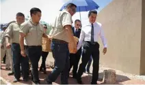  ?? GETTY IMAGES ?? LAID TO REST: Pallbearer­s carry the casket of Elsa Mendoza Marquez, a Mexican teacher and principal who crossed the border Saturday from Ciudad Juarez to shop at the Walmart in El Paso, Texas. She was among 22 people killed in a mass shooting at the store.