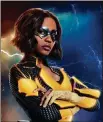  ??  ?? China Anne McClain stars in ‘Black Lightning’ on The CW.