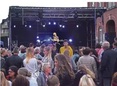  ?? ARCHIVFOTO: WOLFGANG KAISER ?? Im vergangene­n Jahr feierte der „SummerTune“auf dem Kaiserplat­z Premiere. Nun zieht er auf den Marktplatz um.