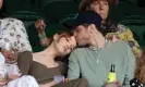  ?? Photograph: Karwai Tang/WireImage ?? Pete Davidson at Wimbledon with Phoebe Dynevor in 2021.