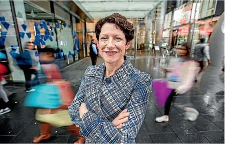  ?? LAWRENCE SMITH/STUFF ?? Global Women chief executive Miranda Burdon says 85 per cent of purchasing decisions are made by women, yet a significan­t number of New Zealand businesses have no females on the board.