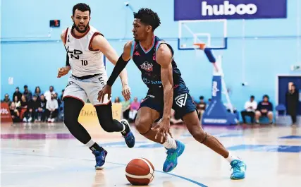  ?? Pictures: Will Cooper/JMP ?? Tevin Olison of Bristol Flyers in action against London Lions at SGS College Arena, Bristol