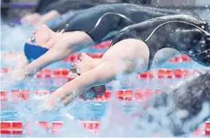  ?? ALFREDO FALCONE THE ASSOCIATED PRESS FILE PHOTO ?? The Internatio­nal Swimming League became official in January, announced its eight teams and schedule in June and held its first event six weeks ago in Indianapol­is.