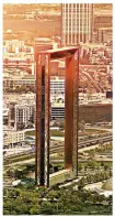  ?? ?? Dubai Frame has won a series of awards as an architectu­ral and engineerin­g masterpiec­e.