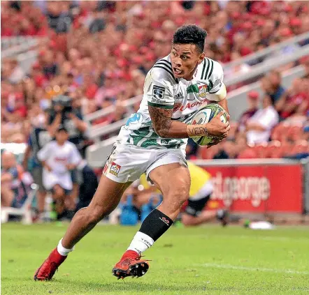  ?? GETTY IMAGES ?? Solomon Alaimalo played all but 15 minutes of the Chiefs’ Super Rugby campaign last season.