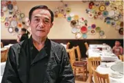  ?? Steve Gonzales / Houston Chronicle ?? Jianyun Ye of the Mala Sichuan Bistro was named a James Beard Award finalist for the first time.