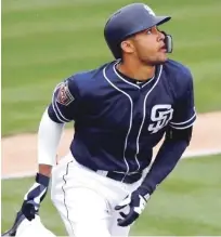  ??  ?? Fernando Tatis Jr. es una estrella en ascenso.