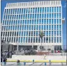  ?? AP PHOTO ?? In this Aug. 14, 2015, file photo, a U.S. flag flies at the U.S. embassy in Havana, Cuba. The Associated Press has learned that frightenin­g attacks on U.S. personnel in Havana struck the heart of America’s spy network in Cuba, with intelligen­ce...