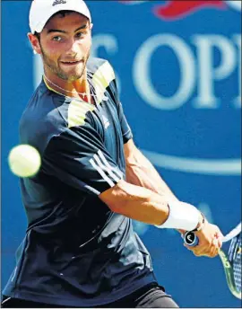  ?? PHOTO: GETTY IMAGES ?? Noah Rubin failed to reproduce his Wimbledon heroics in New York