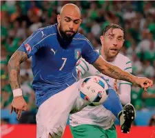  ?? AP ?? Simone Zaza, 27 anni, ha debuttato in Nazionale nel 2014