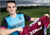  ??  ?? Aston Villa unveil new star John McGinn