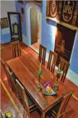  ??  ?? serene spaces (From left) Casa Dona Maria in Colvale, which will become the Moda Goa Museum by end of 2018; The onestorey tall altar at The Moda Goa Museum