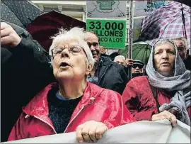  ?? EMILIA GUTIÉRREZ / ARCHIVO ?? Las protestas por las pensiones marcan la agenda de los últimos días