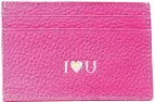  ??  ?? Cardholder, €28, aurora-london. com (add €16.80 for personalis­ation)