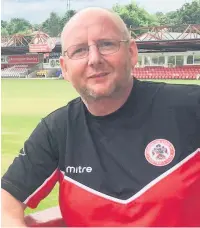  ??  ?? Accrington Stanley club owner Andy Holt