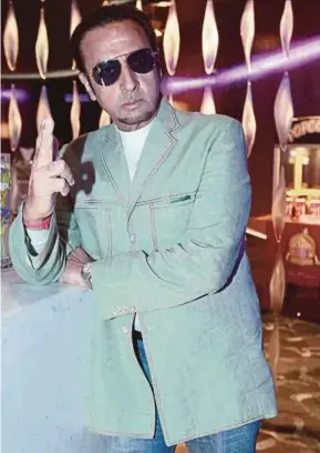  ?? PIC
BY AZIAH AZMEE ?? Actor Gulshan Grover will play the villain in ‘I’m Not A Terrorist’.