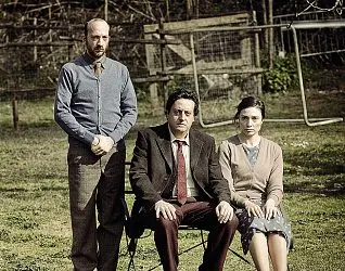  ?? ?? Protagonis­ti Da sinistra Carlo De Ruggieri, Massimo De Lorenzo e Cristina Pellegrino