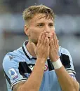  ?? ?? A secco Ciro Immobile, 30 anni