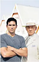  ??  ?? Lifeless remake: James Caviezel and Ian McKellen in the 2009 version