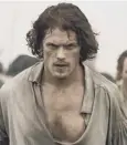  ??  ?? Sam Heughan stars as Jamie Fraser in Outlander