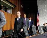  ?? AP ?? Ad interim. Andrew McCabe, il nuovo direttore dell’Fbi, in Campidogli­o