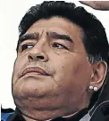  ??  ?? Diego Maradona