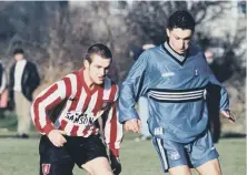  ??  ?? Paul Conlon, pictured playing for Sunderland Youths in January 1997.