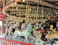  ?? TORSTAR ?? The historic carousel at Lakeside Park at Lakeside Park will open for its 102nd season Saturday.