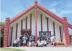  ?? PHOTO: KOTAHI MANO KAIKA ?? Weekend spent learning . . . A group of families of mixed language ability, from the local hapu at Otakou, who spent a weekend last year learning te reo together at an initiative called Naia te Toa.