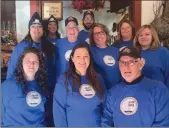  ?? Photo submitted ?? The Kids and Cancer Team from left to right:
Back Row: Precious Peterson, Drew Volgstadt, Laurie Ludwig Middle Row: Rosa Macilvaine, Jimmy Copeland, Crystal Salada, Bobbi Mead
Front Row: Rachel Avey, Casey Bucker, Tom Shay