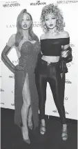  ?? NICHOLAS HUNT/GETTY IMAGES ?? Heidi Klum and Gigi Hadid attend Klum’s 16th annual Halloween Party.