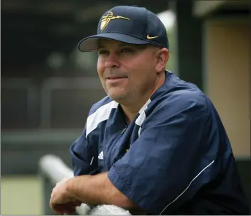  ?? FILE PHOTO BY STAN LIM ?? California Baptist University baseball coach Gary Adcock secured the 700th victory of his career when the Lancers defeated UC Riverside 10-8on Sunday at the UCR Sports Complex.