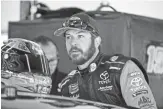  ?? JASEN VINLOVE/USA TODAY SPORTS ?? Martin Truex Jr. is seen during practice for the Advance Auto Parts Clash at Daytona Internatio­nal Speedway on Saturday. Truex Jr. topped the speed chart in his debut for Joe Gibbs Racing.