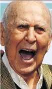  ?? GETTY IMAGES ?? Carl Reiner stays active creatively and socially.