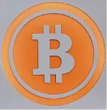  ?? FOTO: DPA ?? So sieht das Logo der Internet-Währung Bitcoin aus.