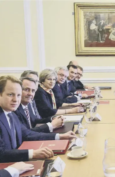  ??  ?? 0 UK government ministers, led by Prime Minister Theresa May, met in Cardiff yesterday for talks with leaders of the devolved administra­tions on how Brexit negotiatio­ns could develop